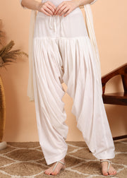 White Patiala Pant