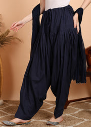 Navy Blue Patiala Pant