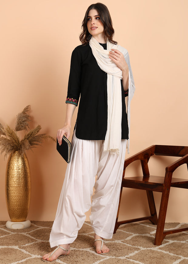 White Patiala Pant