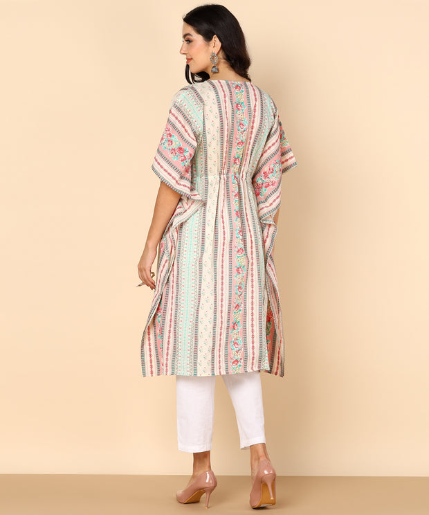 Stylish Kaftan Pure Cotton Co-ord Set