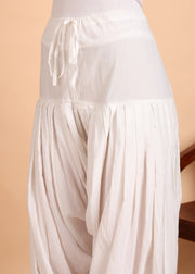 White Patiala Pant