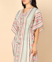 Stylish Kaftan Pure Cotton Co-ord Set