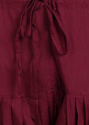 Maroon Patiala Pant